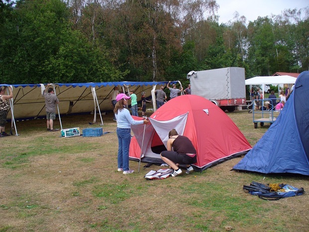 Палаточный лагерь для всей семьи в Германии