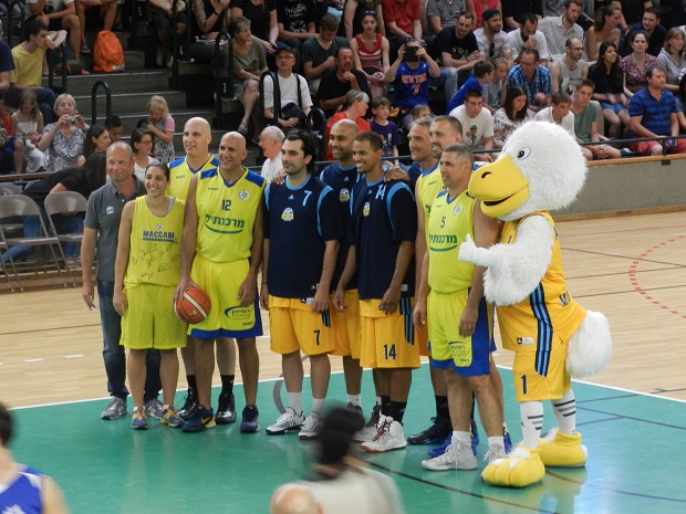 Матч легенд баскетбола в Берлине Видео Маккабиада 2015