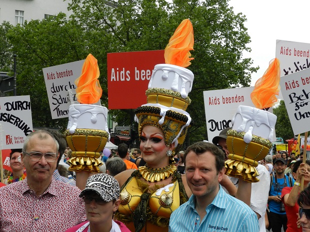 Гей парад в Берлине 2017 Фото