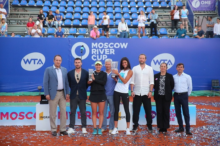 Турнир WTA Moscow River Cup переезжает в Латвию в 2019 году