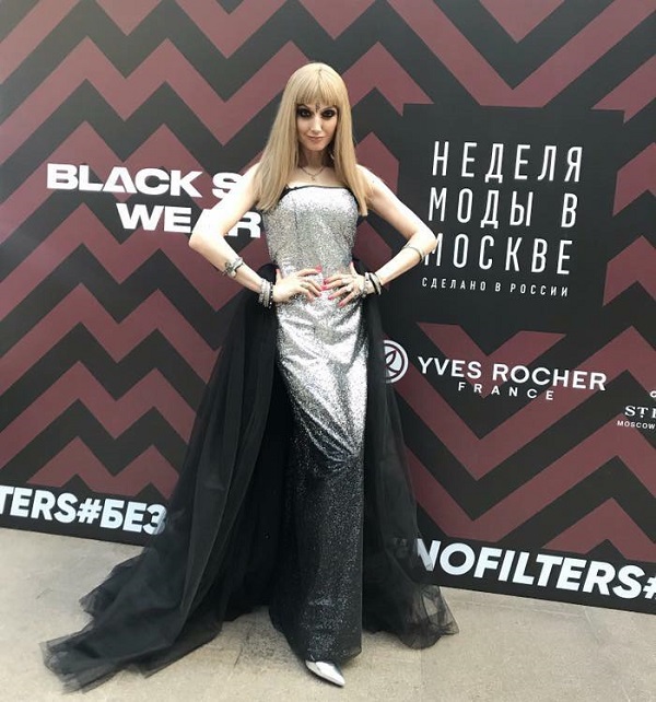 Лама Сафонова произвела фурор на показе Moscow Fashion Week 2018