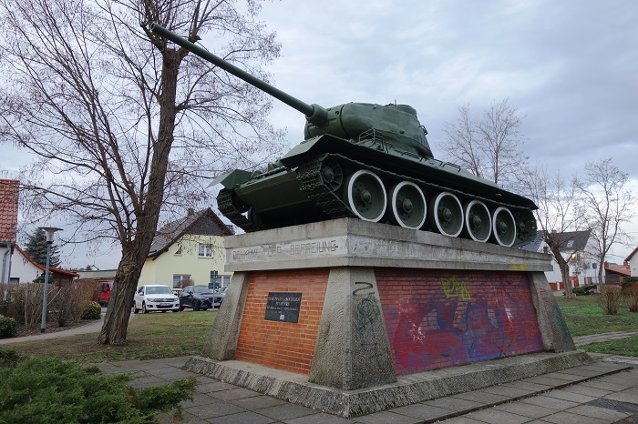 В Германии после реставрации 25 апреля откроют монумент с танком Т-34
