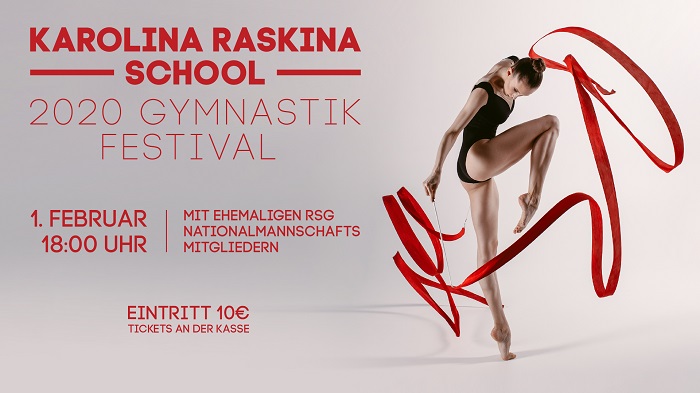 Фестиваль по художественной гимнастике школы Каролины Раскиной в Берлине 1 февраля 2020