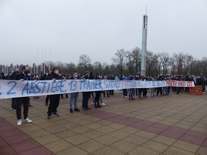 Демонстрация в Берлине 23 января болельщиков „Герты“ может привести к отставке менеджера клуба