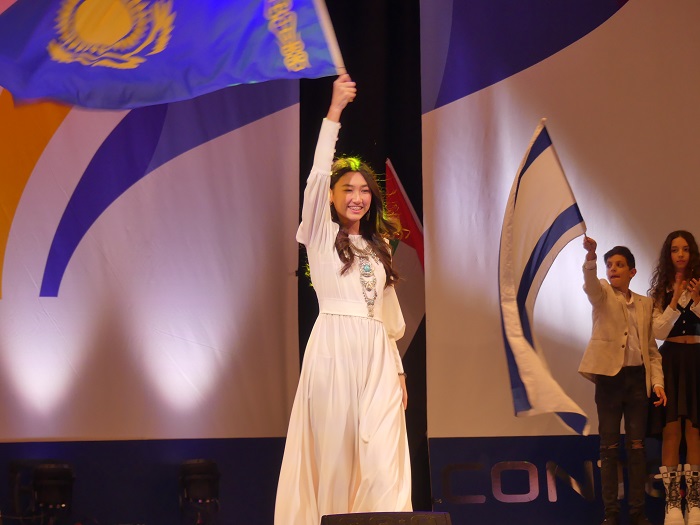 Адель Кунадилова из Казахстана успешно выступила на конкурсе в Берлине Euro Pop Contest 2022