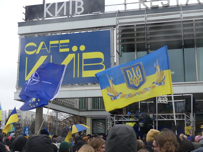 В Берлине кафе „Москва“ на четыре дня переименовали в кафе „Киев“
