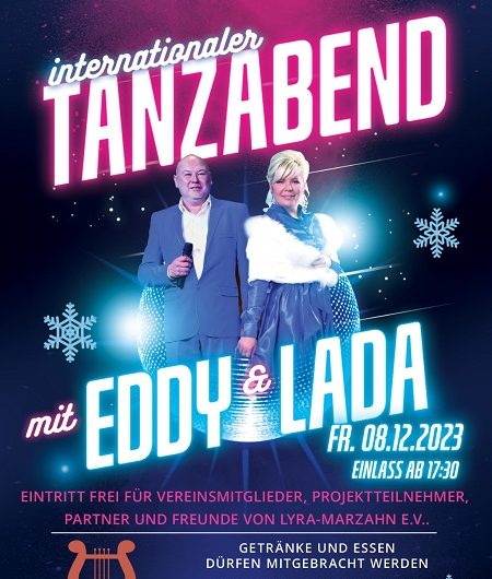 Концерт и вечер танцев в Берлине в Tal-Center – Ладислава Любимова и Эдуард Чернобровый 8 декабря 2023